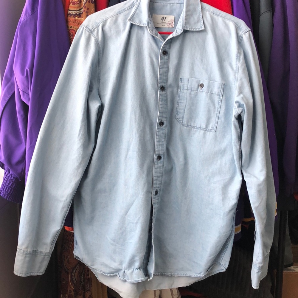 Denim Button Up Shirt
